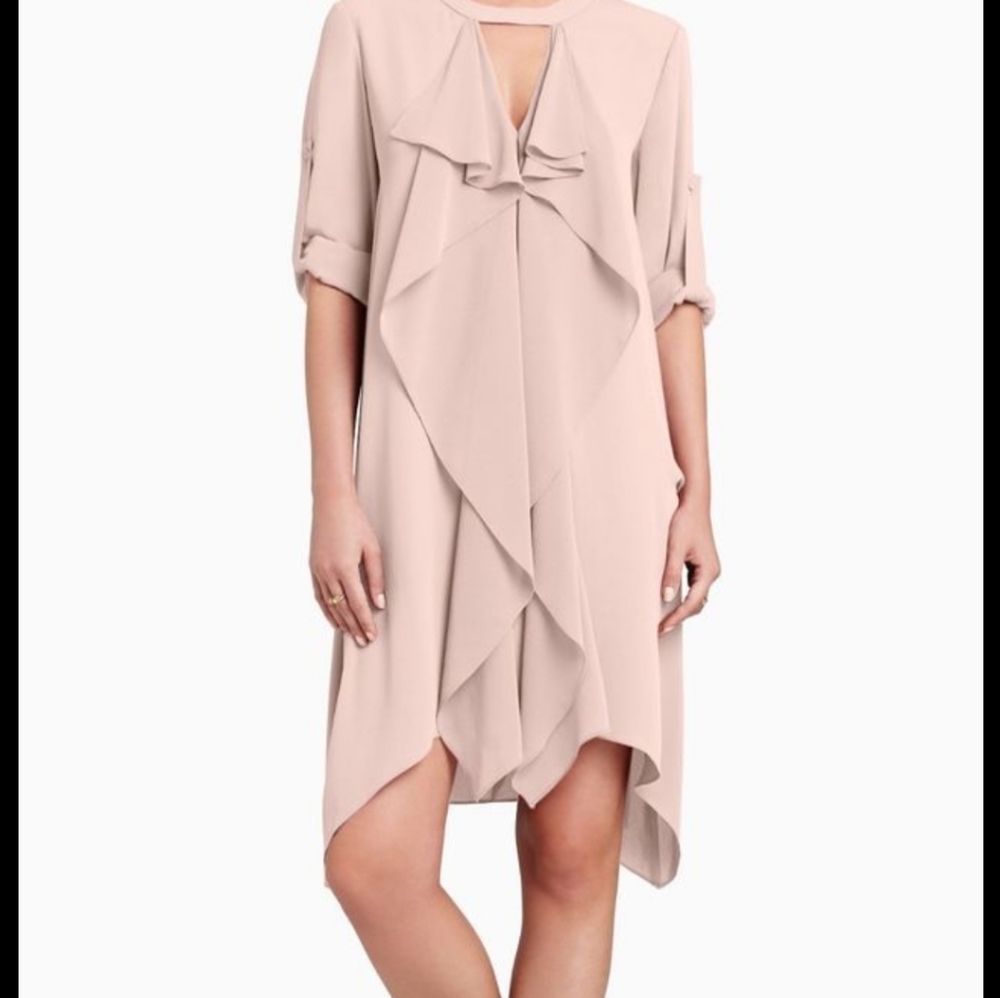 Bcbgmaxazria ruffled dress